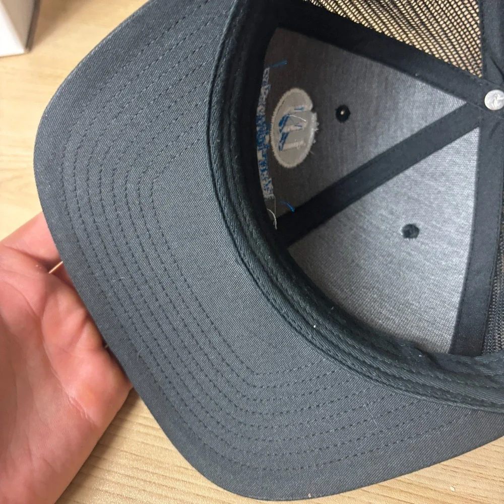 Worldwide Hydraulics Hat Cap Snap Back Black Trucker Adjustable